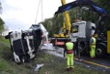 VU Gefahrgut LKW umgestuerzt A 4 Rich Koeln Hoehe AS Gummersbach P409